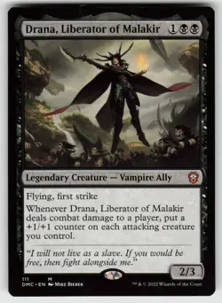 Drana, Liberator of Malakir M Commander: Dominaria United 111 MTG - Image 1