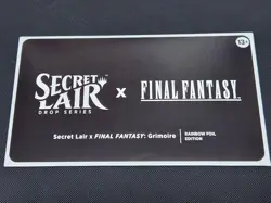 Mtg Ff Secret Lair Grimoire Foil English Version - Image 1