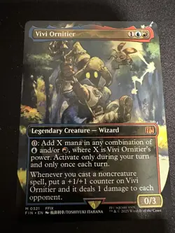 Mtg The Lost Black Mage Vivi/Vivi Ornitier - Image 1
