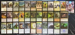 Mtg Commander Deck Black And White Green Markour - Image 3