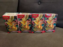 Pokemon TCG Ascended Heroes Booster Bundle Lot Of 4 NEW SEALED (1X TEAR) SEE PIC - Image 1