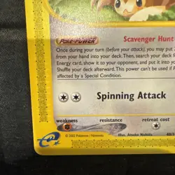 Pokemon Furret 48/147 Aquapolis Uncommon 70 HP Stage 1 TCG 2002 light Play! - Image 5