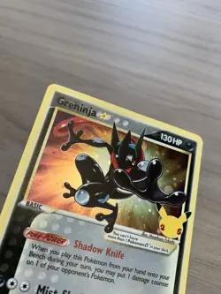 Pokemon TCG - Greninja Gold Star - SWSH144 - Celebrations 25th Anniversary Promo - Image 5
