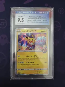 2020 Pokemon Center Japanese Kanazawa's Pikachu #144 CGC 10 BLUE LABEL - Image 1