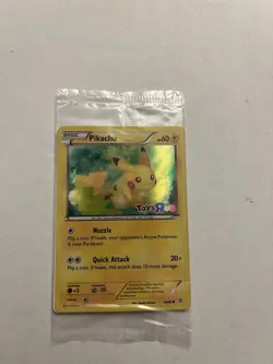 Pokemon Pikachu 26/83 Toys R Us Holo Promo Still Sealed - Image 1