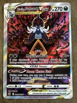 Pokemon TCG Hisuian Samurott VSTAR GG52/GG70 Crown Zenith: Galarian Gallery Rare - Image 1