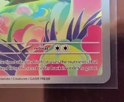 Pokemon TCG Bulbasaur 133/132 IIllustration Rare Mega Evolution - Image 3