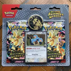 Pokemon TCG: Mega Evolution Ascended Heroes 2-Pack Collecton - Larry's Komala - Image 1