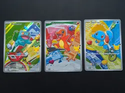 Pokemon First Partner Illustration Series 1 Kanto GEN 1 Starter Set - MINT - Image 1