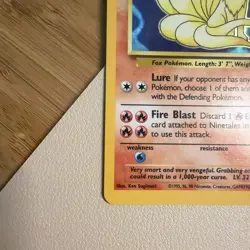 Pokemon Ninetales 12/102, Base Set Holo - Image 2