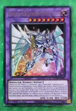 Yu-Gi-Oh POTE - Elementar-Held Glanzender Neos Flugelmann "near mint", 1.Auflage - Image 1
