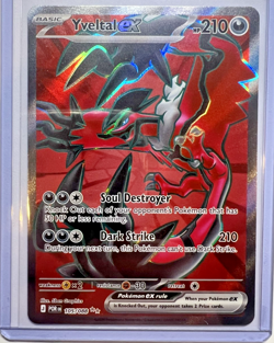 Pokemon TCG Yveltal EX 105/088 Full Art Ultra Rare NM Holo – Perfect Order - Image 1