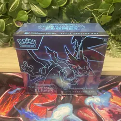 Pokemon TCG Phantasmal Flames Pokemon Center ETB Elite Trainer Box New & Sealed - Image 1