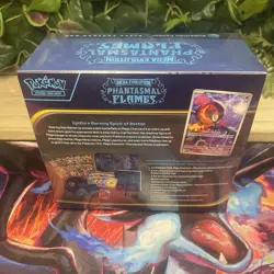 Pokemon TCG Phantasmal Flames Pokemon Center ETB Elite Trainer Box New & Sealed - Image 2
