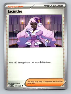 Jacinthe 075/088 Uncommon Perfect Order Pokemon TCG Card NM - Image 1