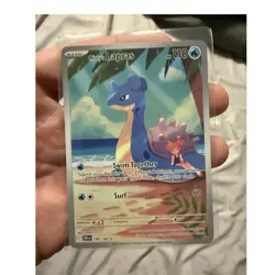 Pokemon TCG Misty's Lapras 194/182 Destined Rivals Illustration Rare Holo 110HP - Image 1