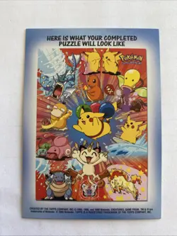 2000 Topps Pokemon TV Rattata #19 Stick-Ons Sticker 9 of 10 (A) - Image 2
