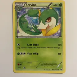Servine Holo RC2/RC25 Legendary Treasures Radiant Collection NM 2013 Pokemon - Image 1