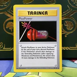 PlusPower (84/102) Base Set Shadowless​ - Near Mint Pokemon NM - Image 1