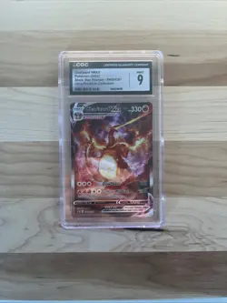 CGC 9 Charizard VMAX Black Star Promo SWSH261 UPC Pokemon Card TCG - Image 1