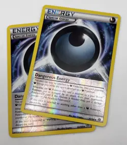Dangerous Energy 82/98 Reverse Holo Pokemon Card x2 2x Ancient Origins 2015 LP - Image 1