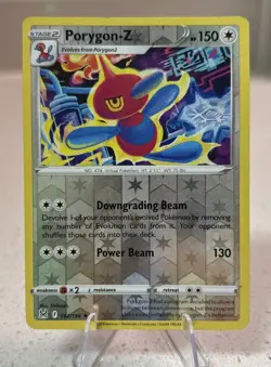 Pokemon Porygon-Z Reverse Holo 142/196 LOR Lost Origin LP/NM - Image 1