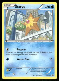 Staryu 23/99 Common Next Destinies Pokemon NM - Image 1