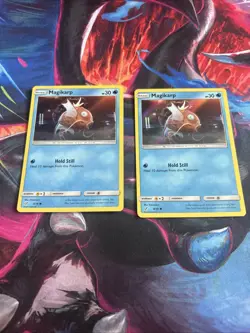 Magikarp 8/18 Holo Common Detective Pikachu Pokemon Card X 2 Fast Shipping - Image 1