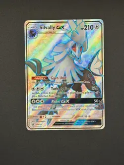 Pokemon Silvally GX (Full Art) Holo Ultra Rare SM - Crimson Invasion 108/111 NM - Image 1