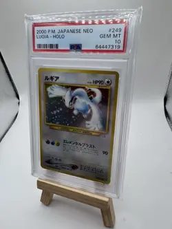 2000 P M Japanese Neo Lugia Holo PSA 10 Pokemon #249 - Image 1