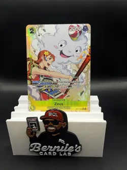 Zeus (Alternate Art) OP11-106 Rare A Fist of Divine Speed One Piece NM - Image 1