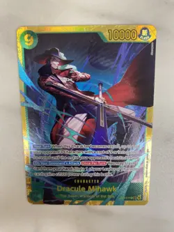One Piece Card Game Dracule Mihawk OP14-119 Sec Secret Rare Near Mint English - Image 4