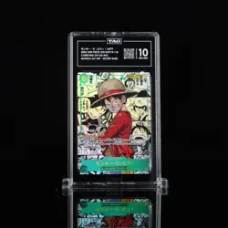 One Piece CCG Carrying On His Will Manga Alt Art Secret Rare OP13-118 TAG 10 - Image 1