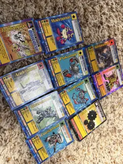 Digimon Card Mega Lot of 10 - Digi-Battle 1st edition - Promos Holo Foil Rare - Image 2