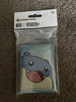 Pokemon Center Spheal Appeal 65 Card Sleeves *New - Image 1