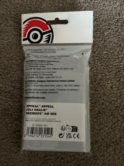 Pokemon Center Spheal Appeal 65 Card Sleeves *New - Image 2