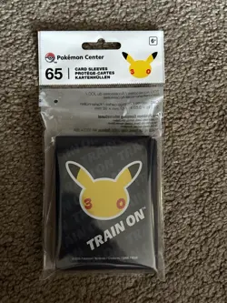 Pokemon Center Pokemon 30th Celebration Card Sleeves Pikachu 65 Sleeves - NEW - Image 1