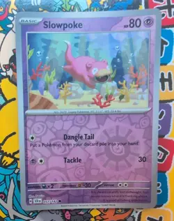 Slowpoke 057/142 Sv07: Stellar Crown Reverse Holo Pokemon Card - Image 1