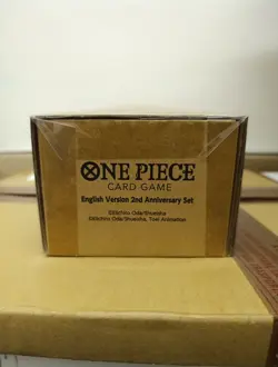 One Piece Card Game English Version 2nd Anniversary Set NEW FACTORY SEALED - Image 1
