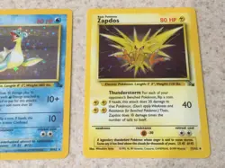 Pokemon 1999 5 Card Lot HOLO Cards - LP To MP - Image 4