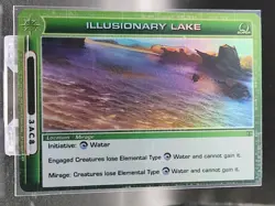 Chaotic Card : Illusionary Lake BTD First Edition Super Rare Location - Image 1