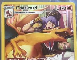 Pokemon Charizard Stage 2 HP170 Card Royal Blaze 2022 - Image 3