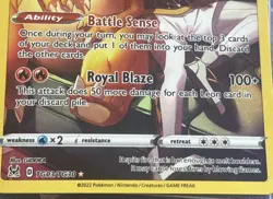 Pokemon Charizard Stage 2 HP170 Card Royal Blaze 2022 - Image 4