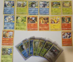 Pokemon McDonalds Promo Lot 25 Cards Pikachu Charmander Starters Holo 2025 - Image 1