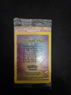 SEALED ANCIENT MEW Full-Art Holo Rare Movie Pokemon 2000 Promo - Pokemon Card - Image 1