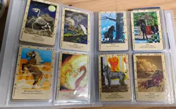 138 x Bella Sara Trading Cards BELLA Series 1 Wise Warriors Gold Silver Binder - Image 1