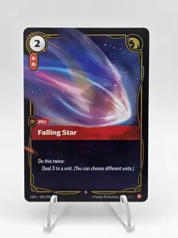 Riftbound Falling Star Card Origins OGN 029/298 League Of Legends English 29/298 - Image 1