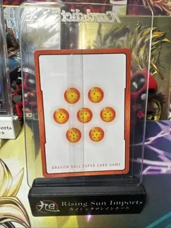 Dragon Ball Card Game Legend of the Dragon Balls M-49 Energy Marker Silver Foil - Image 2