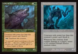 x4 Shrill Howler // Howling Chorus - Foil - Retro Frame U MTG Innistrad Remaster - Image 1