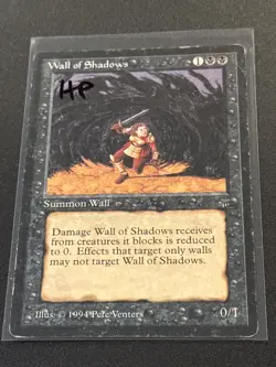Legends Wall of Shadows MTG Magic the Gathering HP - Image 1
